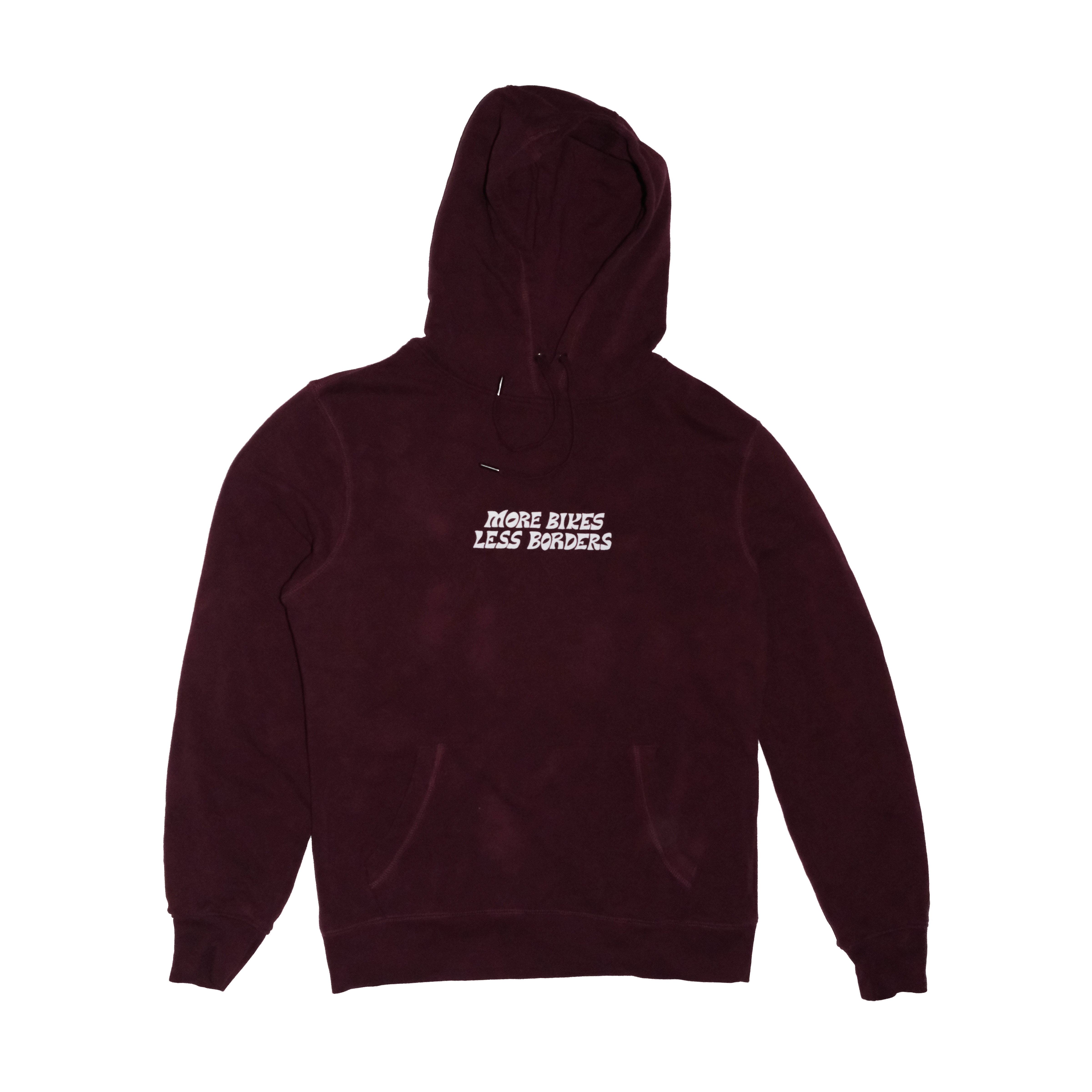 Hoodie – burgundy 3
